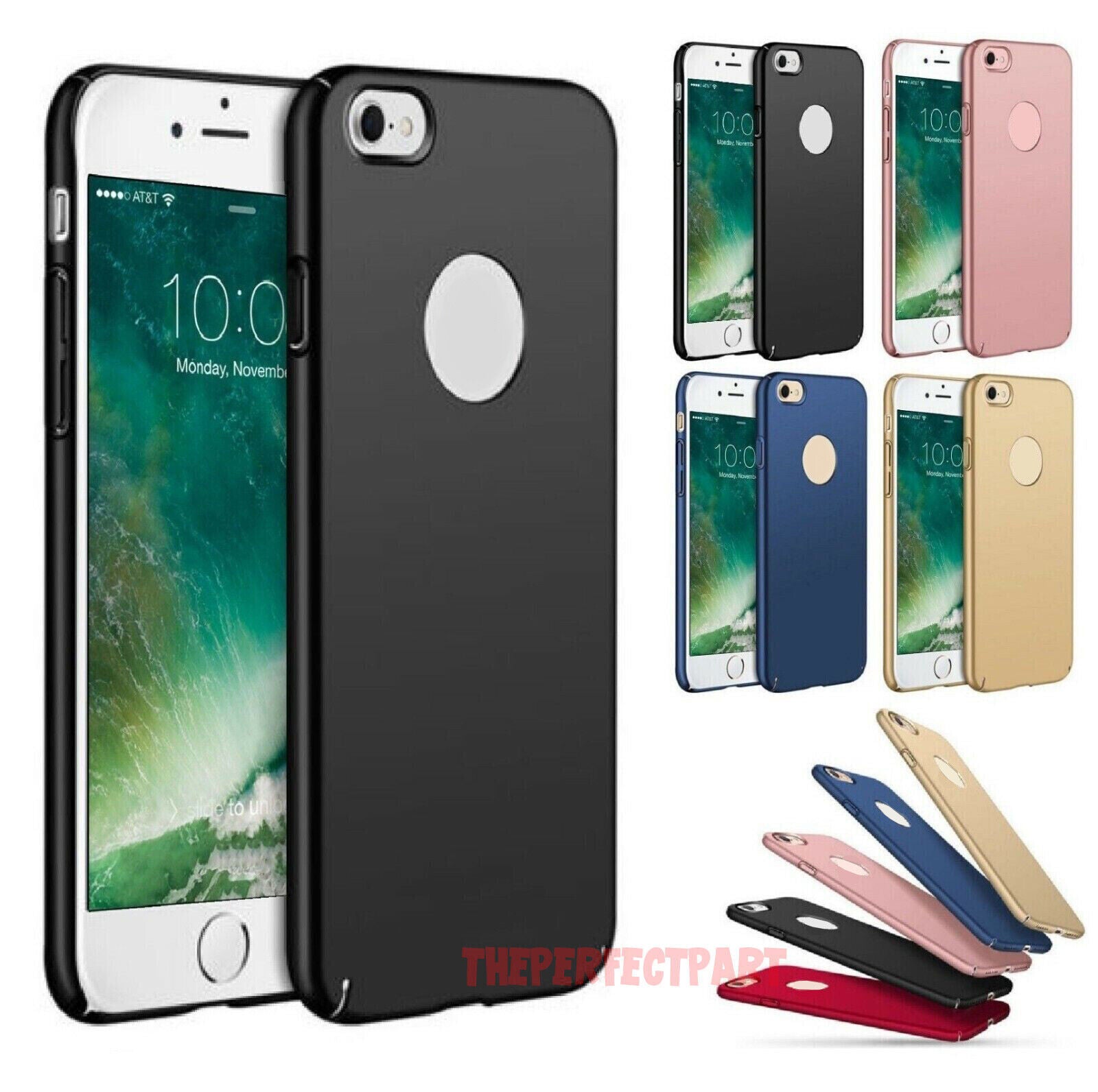 For Iphone 7 8 11 12 13 14 plus XR XS Case Shockproof Ultra Thin Slim 