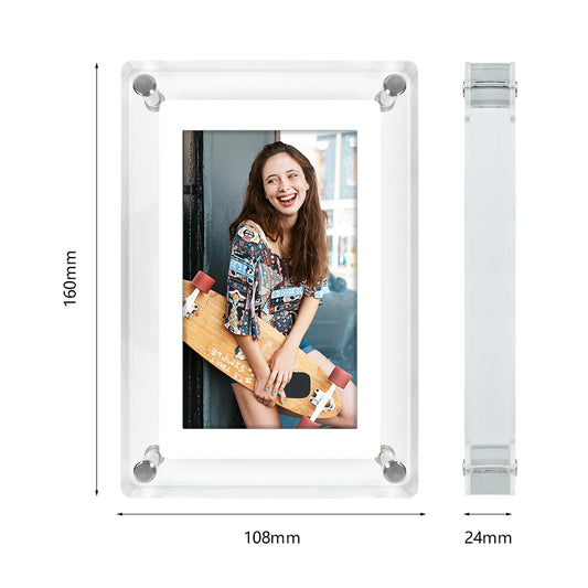 Acrylic Digital Photo Frame 5 Inch 