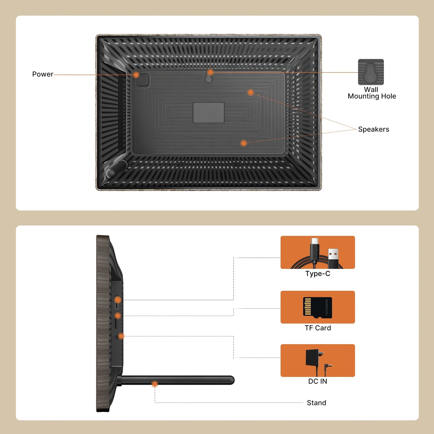 Digital Picture Frame10.1" Inch